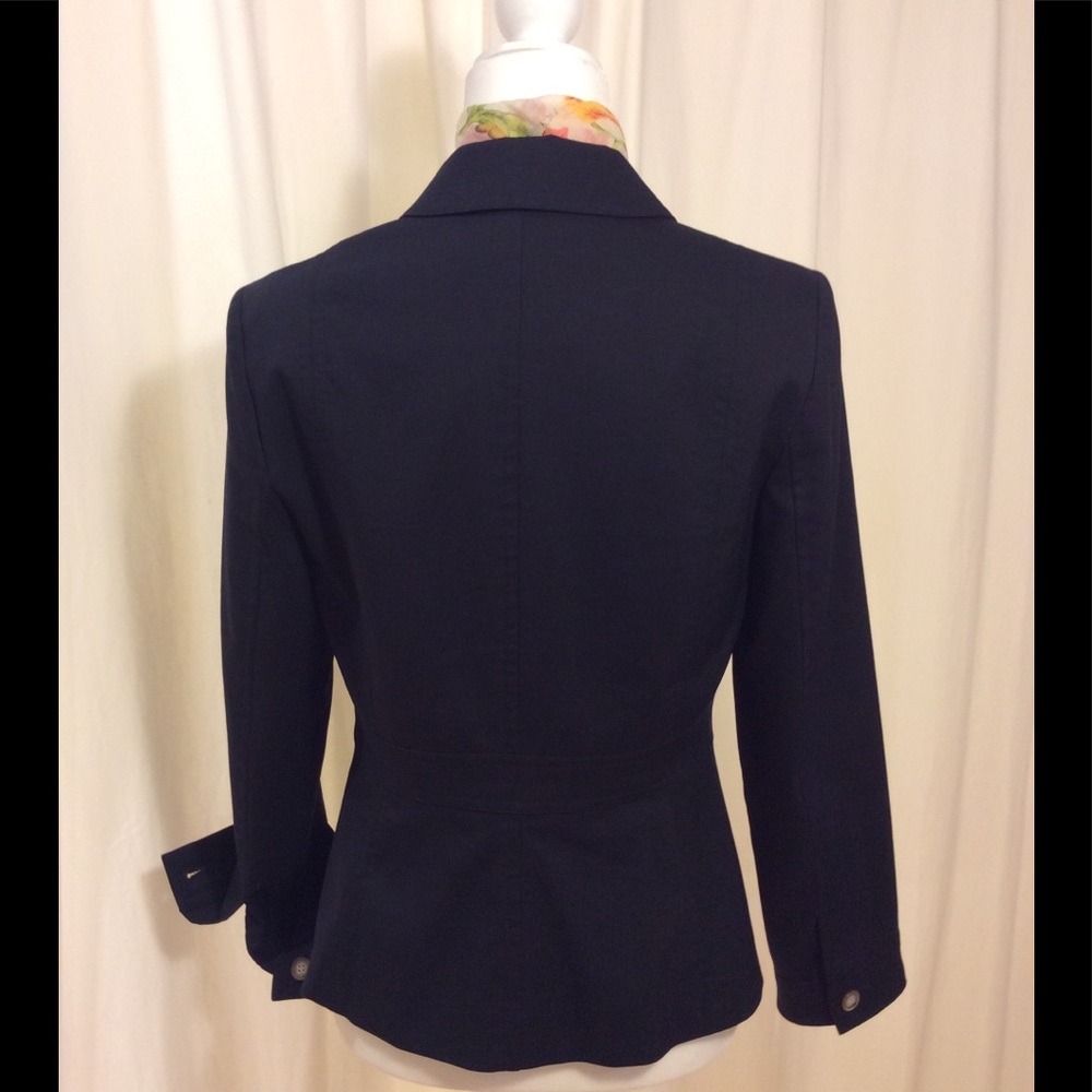 Talbots Black 4 Button Jacket, Work Or Casual - image 3